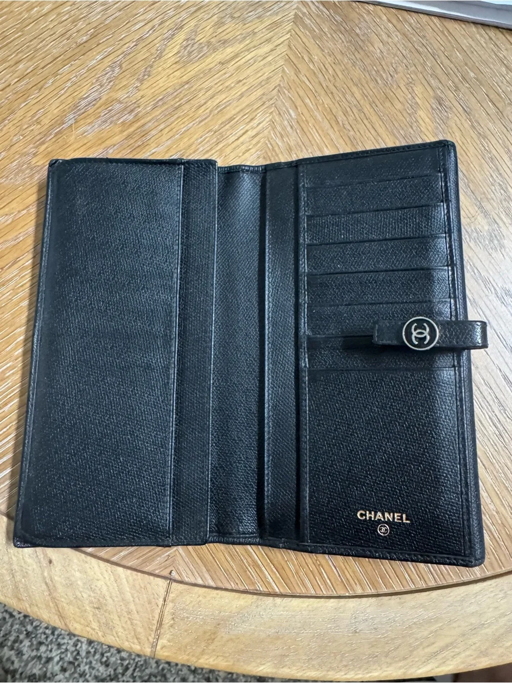 Authentic Chanel long wallet